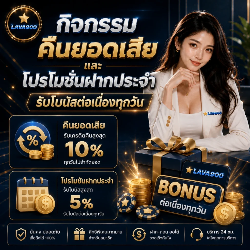 lava900 กิจกรรมคืนยอดเสีย