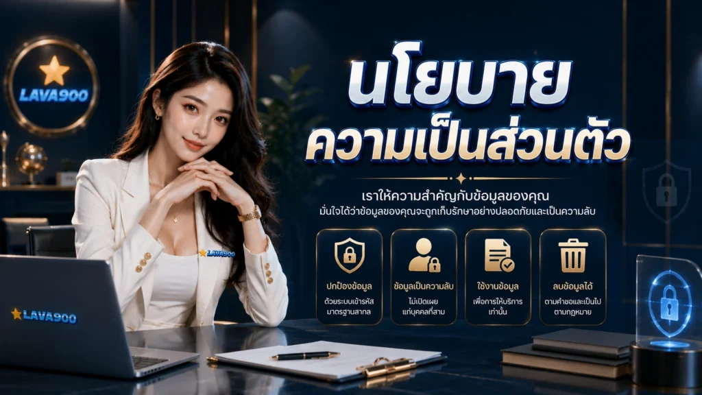 lava900 นโยบายความเป็นส่วนตัว